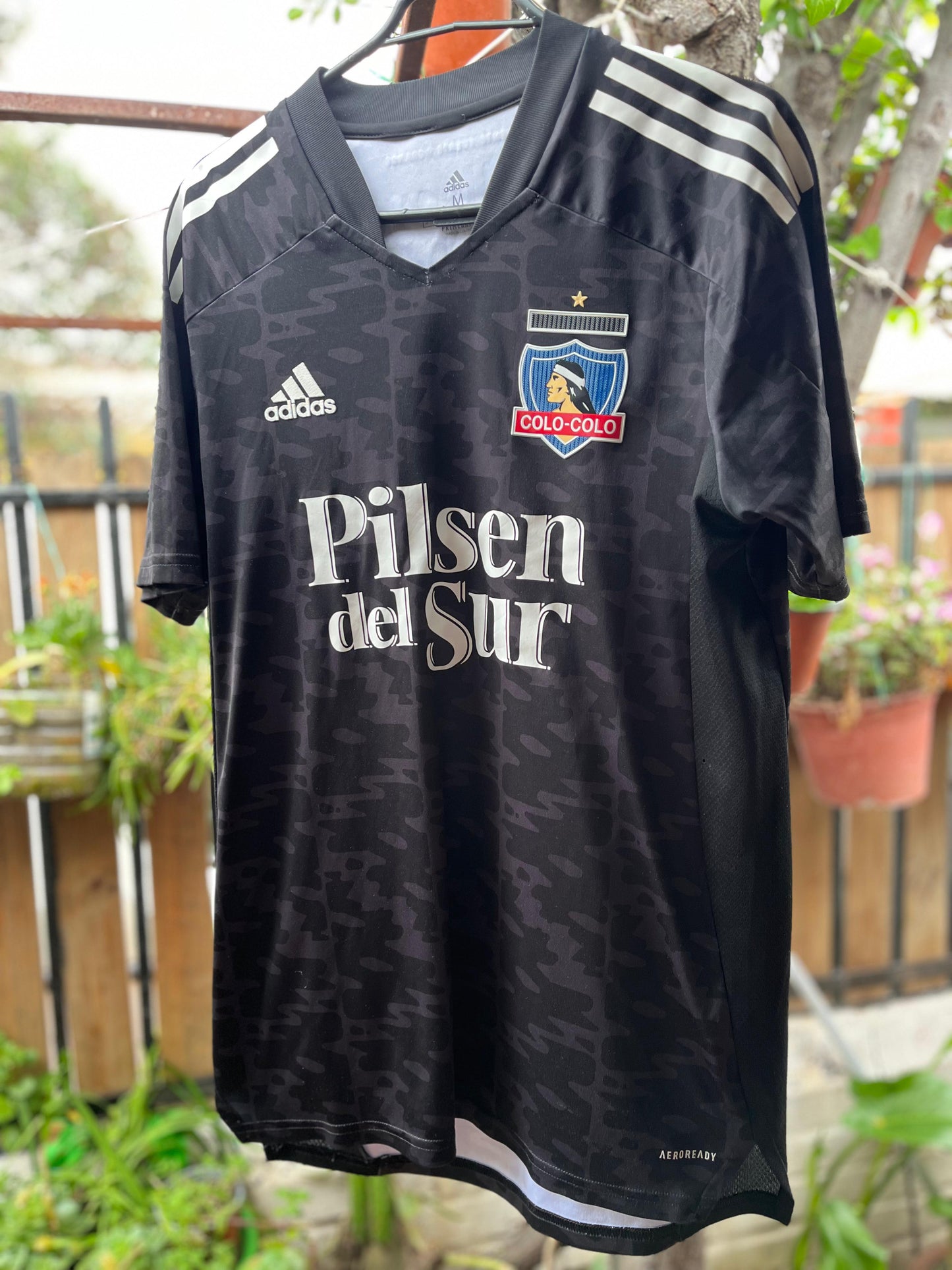 Camiseta Colo Colo Usada Año 2021 Visitante Hombre